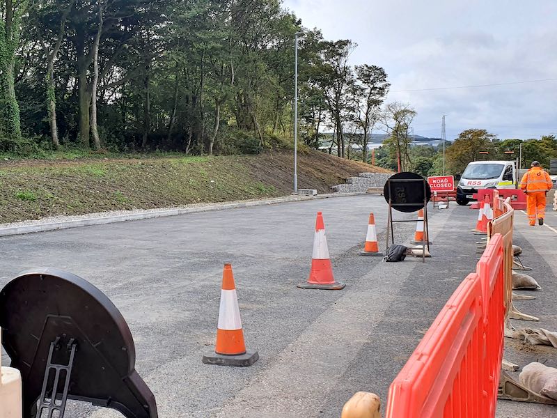 Highway works at Burnley pinch point